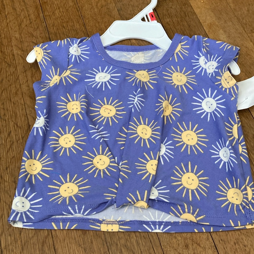 Sunshine Twist Front Top